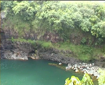 Rainbow falls Stock Footage 141928