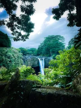 Rainbow Falls Stock Photos