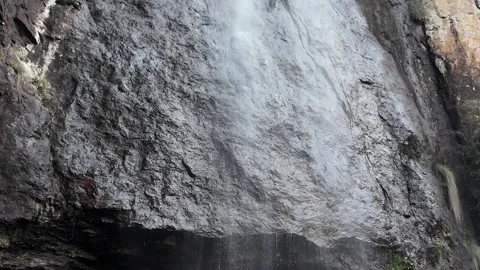 Rainbow Falls Springbrook National Park Queensland Australia Stock Footage 327815612