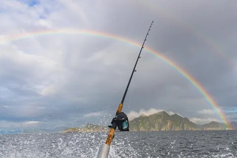 Rainbow Fishing Stock Photos