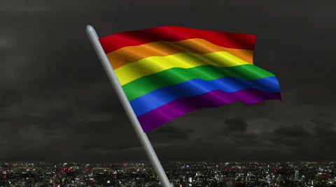 Rainbow Flag Animation – 4K Resolution Ultra HD Видео 41794472