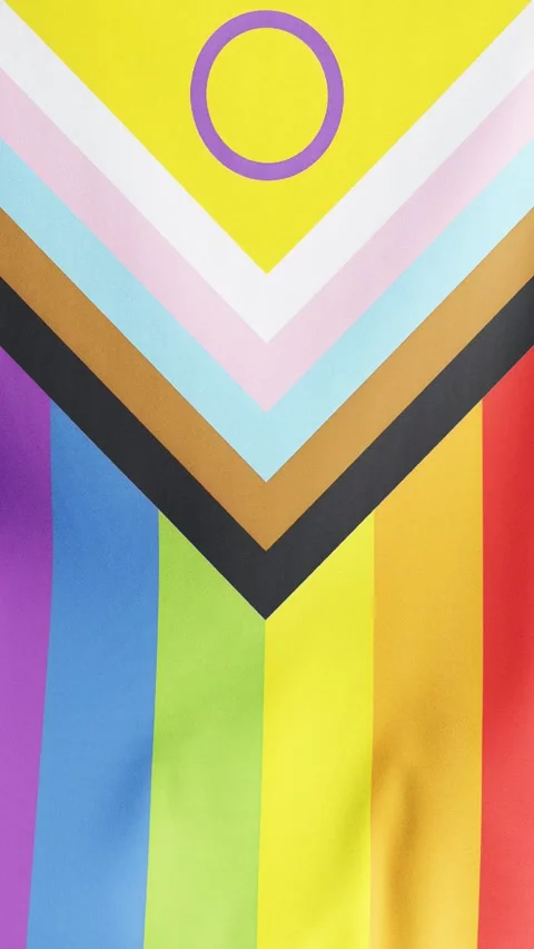 Rainbow flag background Stock Footage 276219442