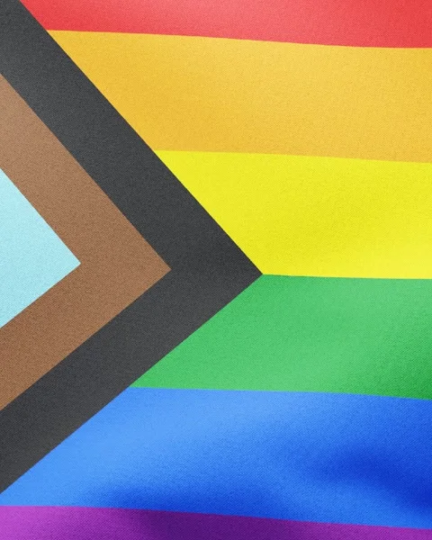 Rainbow flag background Video stock 276220065