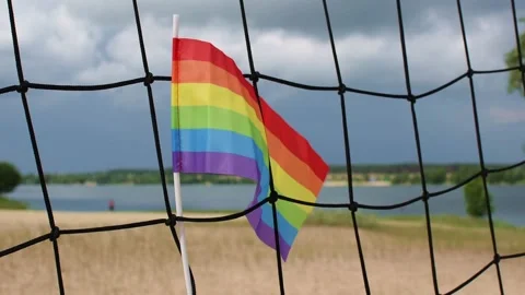 Rainbow flag Stock Footage 171621669