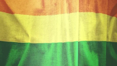 Rainbow Flag, LGBT Flag. Tolerance concept. Tolerance concept Stock Footage 125318716