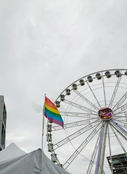 Rainbow flag LGBT Stock Photos