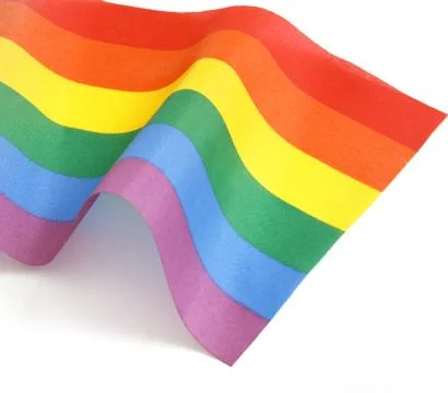 Rainbow flag Stock Photos