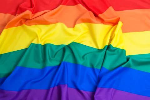 Rainbow flag Stock Photos