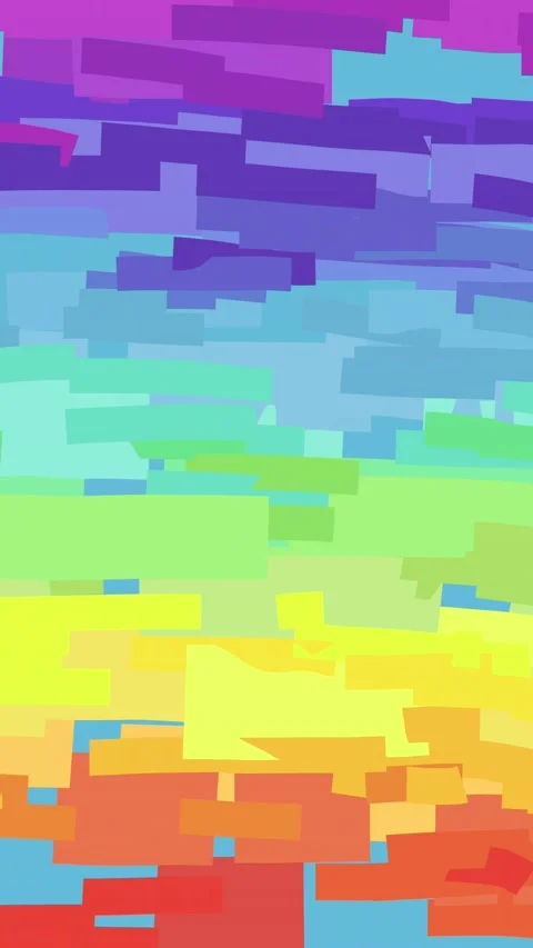 Rainbow Flag / Pride Flag - Looping Animated Background - Portrat Format 9:16 Vídeos de archivo 197989080