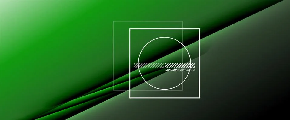 Rainbow fluid gradient background with abstract lines. Colorful geometric Illustrazione stock