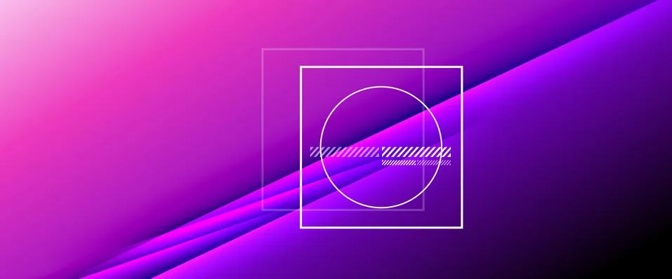 Rainbow fluid gradient background with abstract lines. Colorful geometric 스톡 일러스트