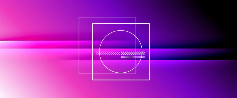 Rainbow fluid gradient background with abstract lines. Colorful geometric 스톡 일러스트