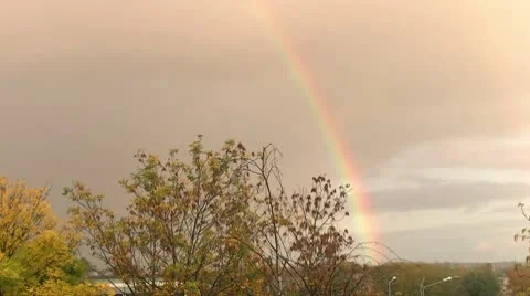 Rainbow Video stock 8961783