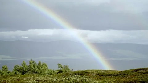 The Rainbow Vídeo Stock 84596512