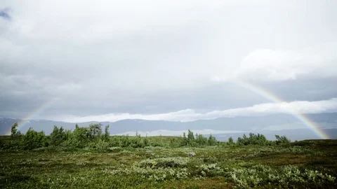 The Rainbow Vídeo Stock 84600033