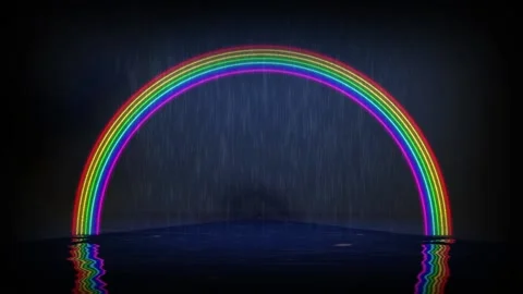 Rainbow Video stock 128174723
