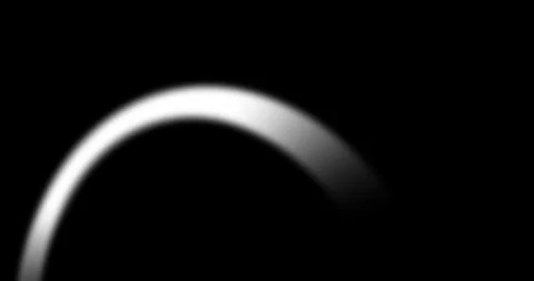 Rainbow forms slowly perspective view matted Stock Footage 254475815