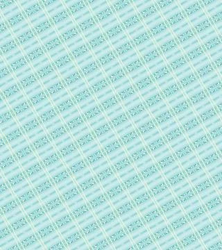 Rainbow frosty spring stroke-based seamless line-art background with tiffany blu Stock Illustration