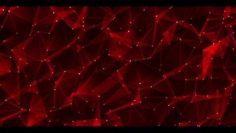 Rainbow Geometric Particles 04. 스톡 동영상 296093889