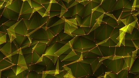 Rainbow Geometric Particles 05. Video stock 296094679