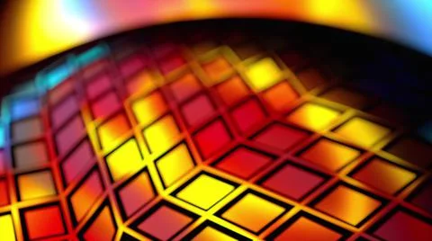 Rainbow glass composition, 3d rendering. Computer generated abstract background Stock Illustration