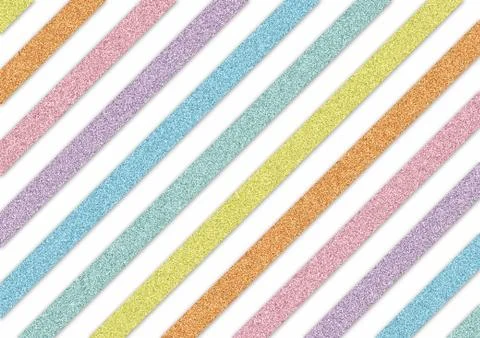 Rainbow glitter strip texture background, Multicolr glitter backdrop, Shining Stock Photos