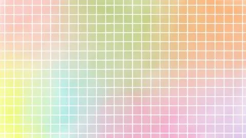 Rainbow gradient background design for landing page Stock Illustration