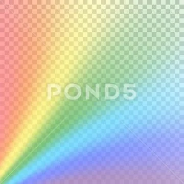 Rainbow gradient background mesh Stock Illustration