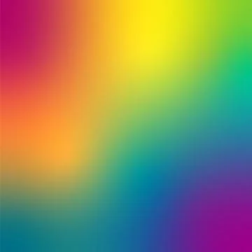 Rainbow Gradient Background for Pride Month Celebration Stock Illustration