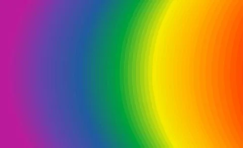 Rainbow Gradient Background for Pride Month Celebration Stock Illustration