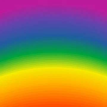 Rainbow Gradient Background for Pride Month Celebration Stock Illustration
