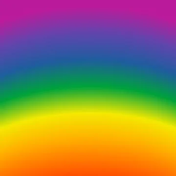 Rainbow Gradient Background for Pride Month Celebration Stock Illustration