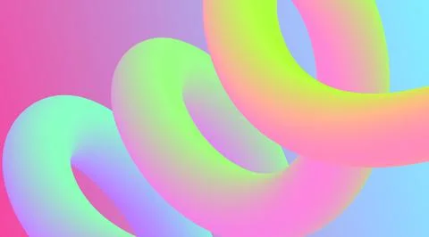 Rainbow gradient Stock Illustration