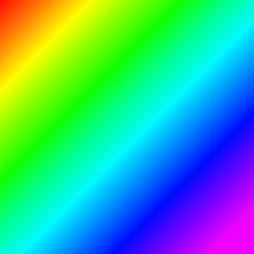 Rainbow gradient Stock Illustration