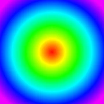 Rainbow gradient Stock Illustration