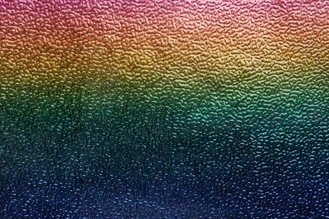 Rainbow gradient textural Background. Textured metallic paper or foil Foto stock