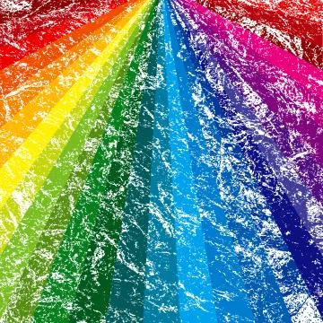 Rainbow grunge background Illustration
