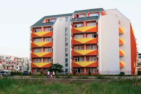 Rainbow House Stock Photos