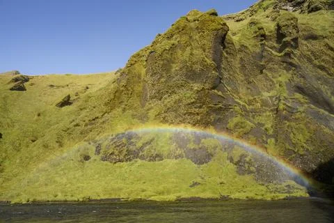 Rainbow in Iceland Stock Photos