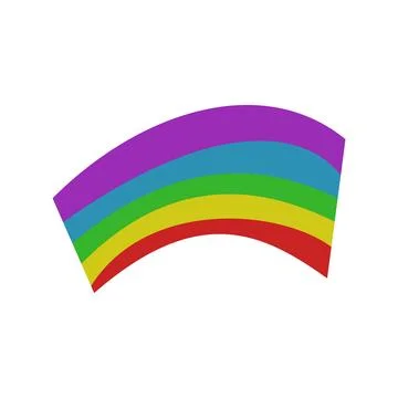 Rainbow icon Stock Illustration
