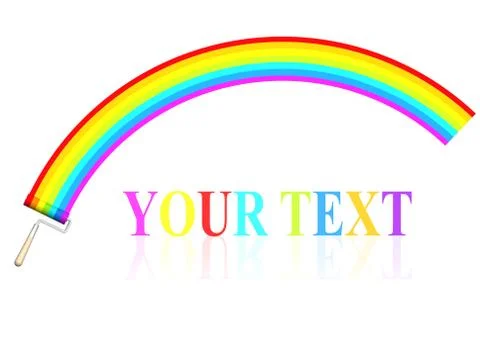 Rainbow Stock Illustration