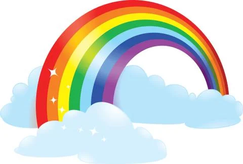 Rainbow Stock Illustration