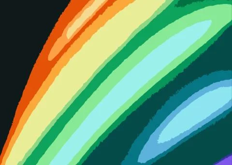 Rainbow Stock Illustration
