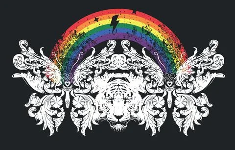 Rainbow Stock Illustration