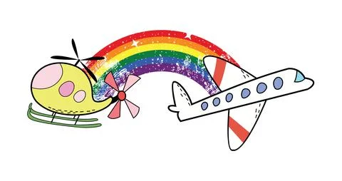 Rainbow Stock Illustration