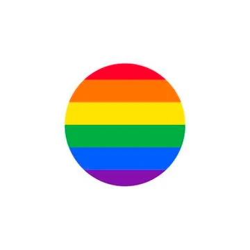 Rainbow illustration vector - same- love symbol Stock Illustration