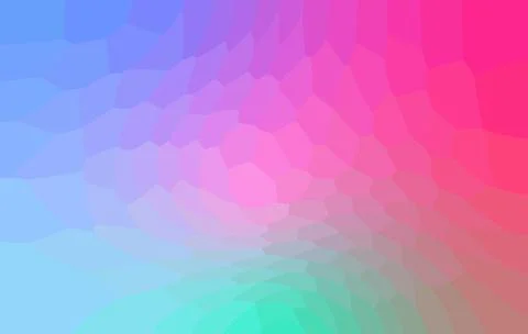 Rainbow irregular geometric background. Polygon abstract design. Vector  illu Illustrazione stock