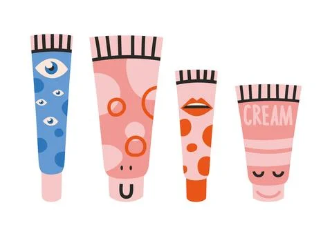 Rainbow isolated on white background. Flat cartoon vector illustration Stock Illustration