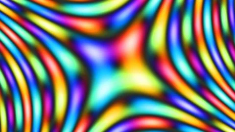Rainbow Kaleidoscope Bokeh Pattern and Bright Lights Stock Footage 112917702