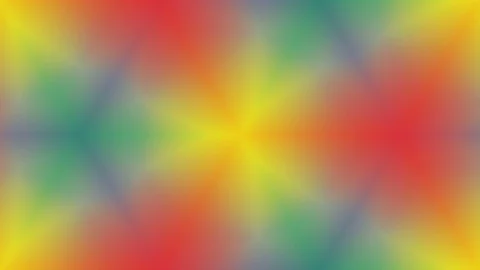 Rainbow kaleidoscopic background animation Stock Footage 102189805